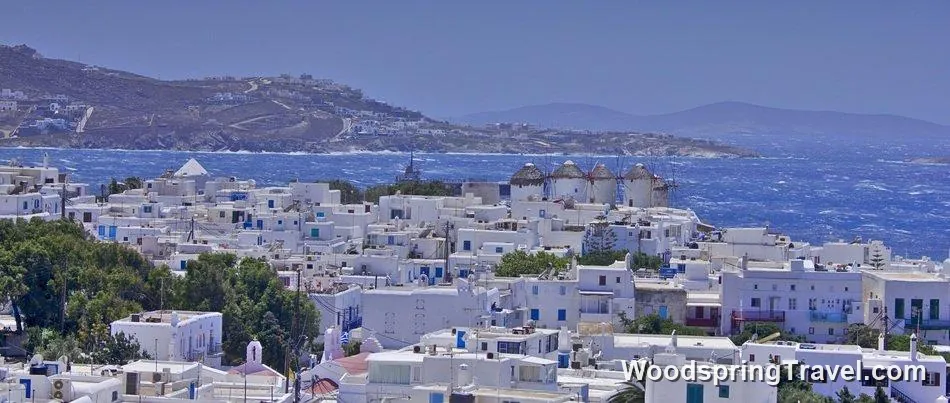 Titelbild für griechische Inseln & Mykonos mit Übernachtung im Hafen an Bord der Scarlet Lady