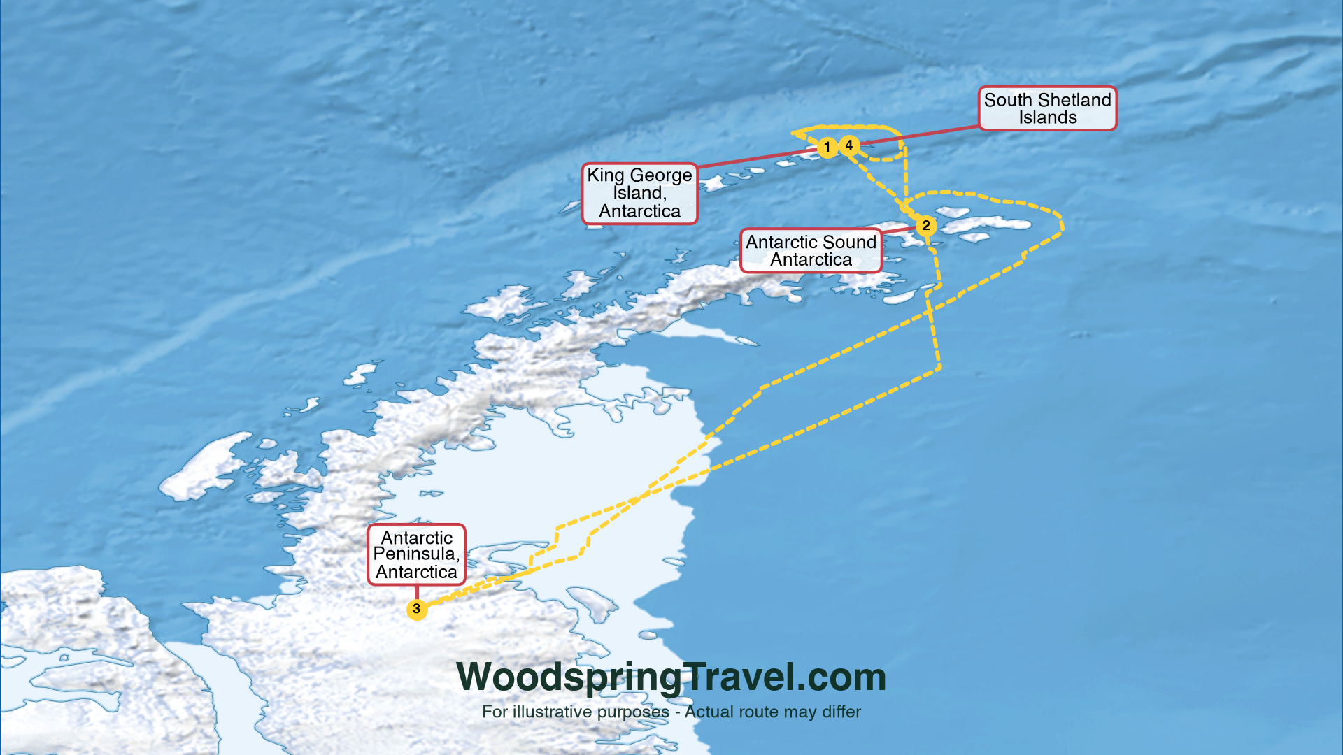 Route Illustration - Actual route may differ Route Illustration - Actual route may differ