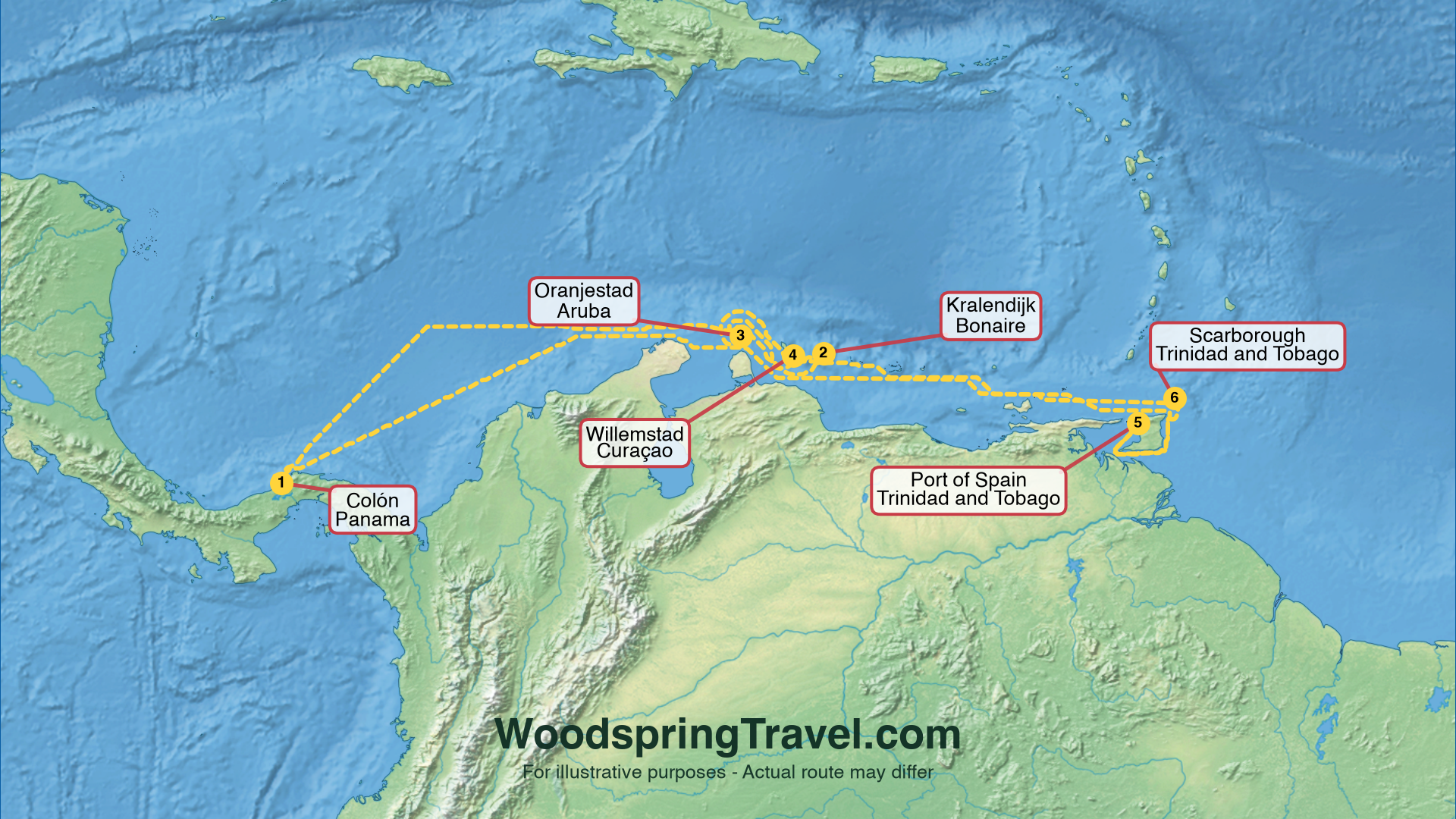 Route Illustration - Actual route may differ Route Illustration - Actual route may differ